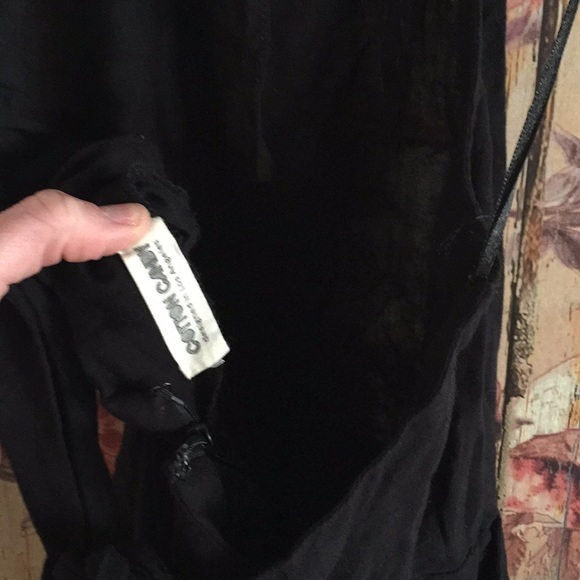 Cotton Candy Pants & Jumpsuits Lf Cotton Candy La Jumpsuit Stretch Black Lightweight Wide